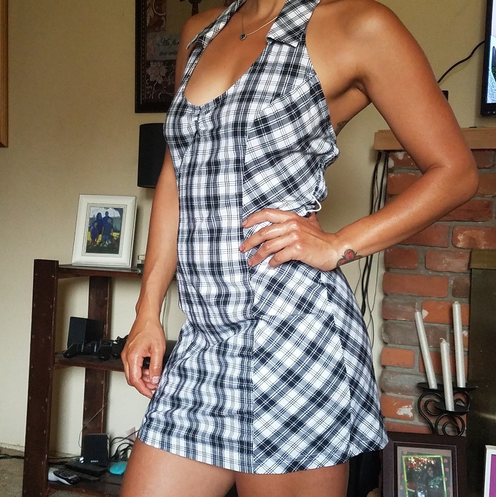 Plaid dress